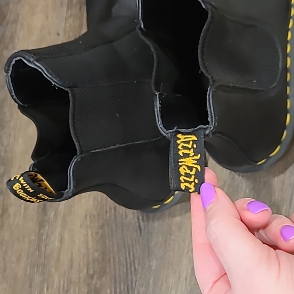 Dr Marten CADENCE WOMEN'S LEATHER HEELED CHELSEA BOOTS EEUC - Picture 16 of 16